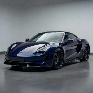 Real coupe sports car exterior suited to paint-focused detailing care